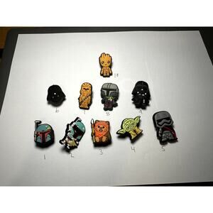 Star Wars Croc Shoe Charms